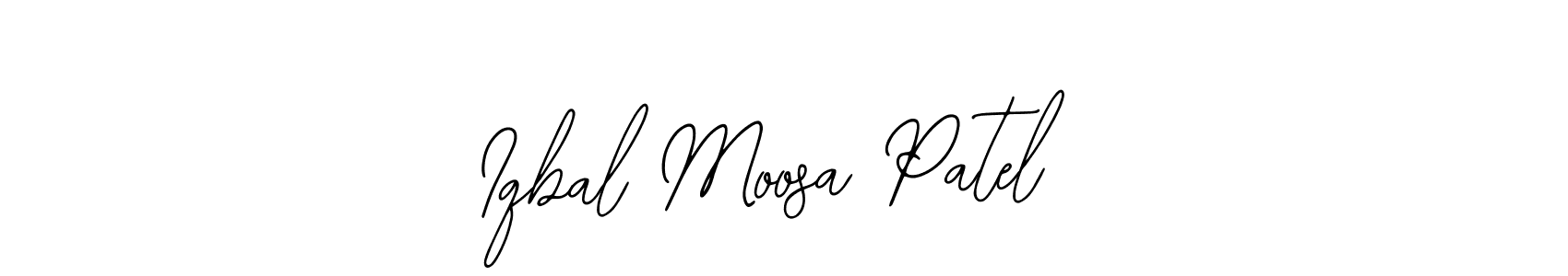 Design your own signature with our free online signature maker. With this signature software, you can create a handwritten (Bearetta-2O07w) signature for name Iqbal Moosa Patel. Iqbal Moosa Patel signature style 12 images and pictures png