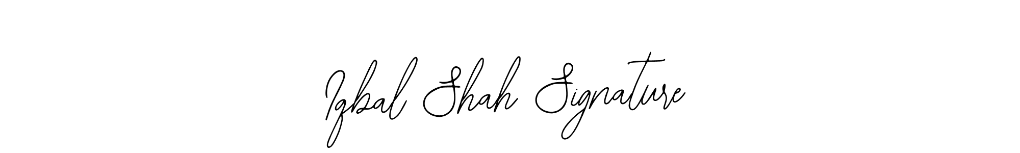 How to Draw Iqbal Shah Signature signature style? Bearetta-2O07w is a latest design signature styles for name Iqbal Shah Signature. Iqbal Shah Signature signature style 12 images and pictures png