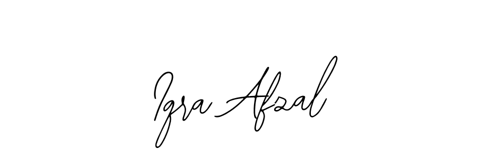 Also You can easily find your signature by using the search form. We will create Iqra Afzal name handwritten signature images for you free of cost using Bearetta-2O07w sign style. Iqra Afzal signature style 12 images and pictures png