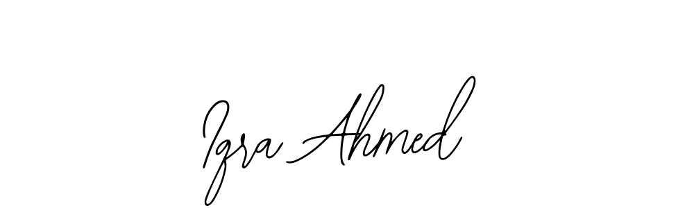 It looks lik you need a new signature style for name Iqra Ahmed. Design unique handwritten (Bearetta-2O07w) signature with our free signature maker in just a few clicks. Iqra Ahmed signature style 12 images and pictures png