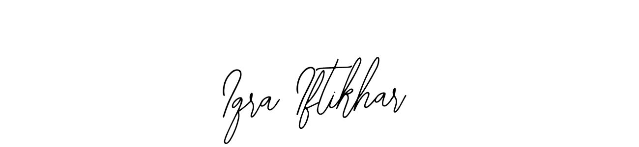 Also You can easily find your signature by using the search form. We will create Iqra Iftikhar name handwritten signature images for you free of cost using Bearetta-2O07w sign style. Iqra Iftikhar signature style 12 images and pictures png