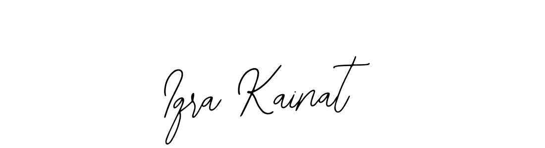 Iqra Kainat stylish signature style. Best Handwritten Sign (Bearetta-2O07w) for my name. Handwritten Signature Collection Ideas for my name Iqra Kainat. Iqra Kainat signature style 12 images and pictures png