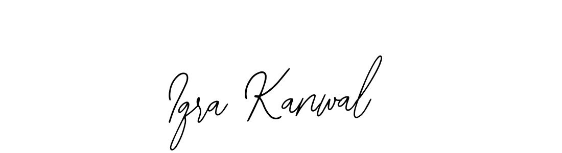 How to make Iqra Kanwal signature? Bearetta-2O07w is a professional autograph style. Create handwritten signature for Iqra Kanwal name. Iqra Kanwal signature style 12 images and pictures png