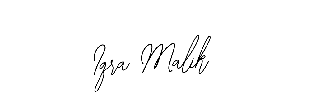 Create a beautiful signature design for name Iqra Malik. With this signature (Bearetta-2O07w) fonts, you can make a handwritten signature for free. Iqra Malik signature style 12 images and pictures png