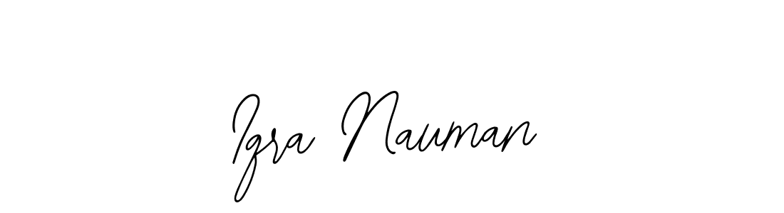 Make a beautiful signature design for name Iqra Nauman. With this signature (Bearetta-2O07w) style, you can create a handwritten signature for free. Iqra Nauman signature style 12 images and pictures png