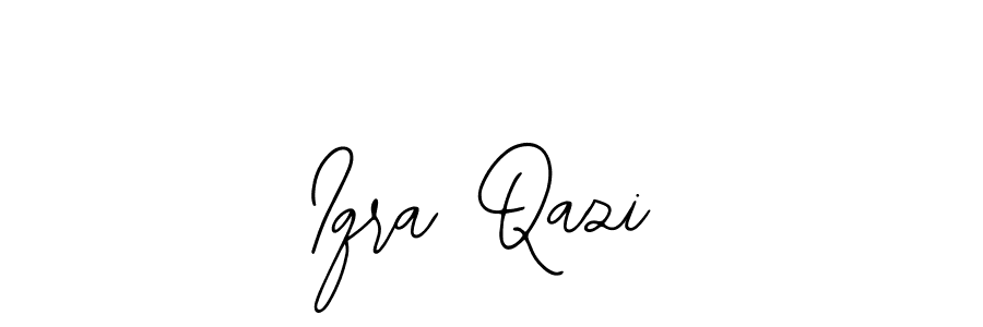 How to make Iqra Qazi signature? Bearetta-2O07w is a professional autograph style. Create handwritten signature for Iqra Qazi name. Iqra Qazi signature style 12 images and pictures png