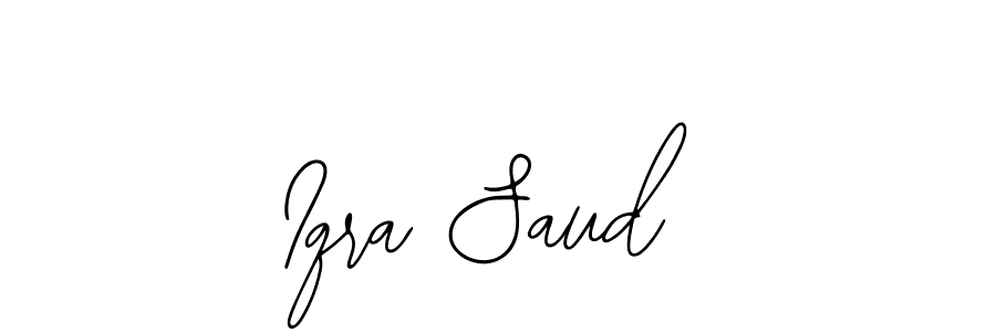 Bearetta-2O07w is a professional signature style that is perfect for those who want to add a touch of class to their signature. It is also a great choice for those who want to make their signature more unique. Get Iqra Saud name to fancy signature for free. Iqra Saud signature style 12 images and pictures png