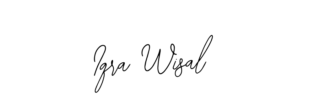 Iqra Wisal stylish signature style. Best Handwritten Sign (Bearetta-2O07w) for my name. Handwritten Signature Collection Ideas for my name Iqra Wisal. Iqra Wisal signature style 12 images and pictures png