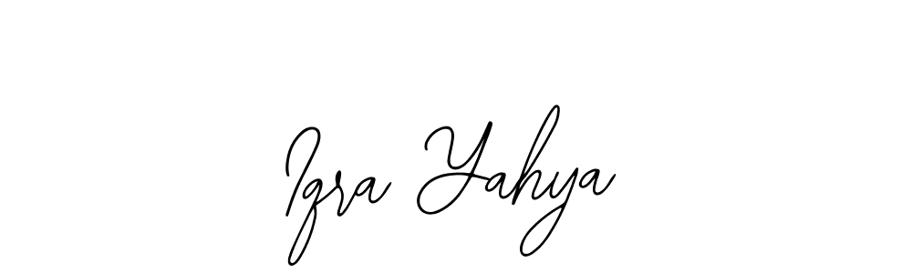 It looks lik you need a new signature style for name Iqra Yahya. Design unique handwritten (Bearetta-2O07w) signature with our free signature maker in just a few clicks. Iqra Yahya signature style 12 images and pictures png