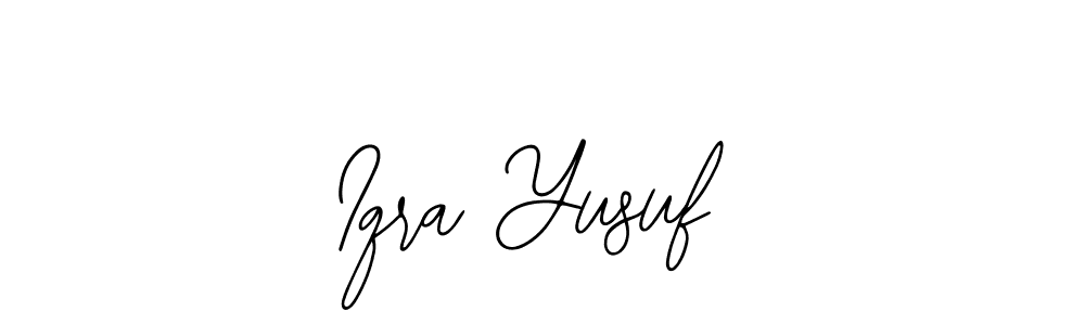 Make a beautiful signature design for name Iqra Yusuf. With this signature (Bearetta-2O07w) style, you can create a handwritten signature for free. Iqra Yusuf signature style 12 images and pictures png