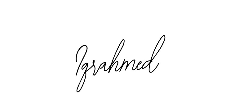 Design your own signature with our free online signature maker. With this signature software, you can create a handwritten (Bearetta-2O07w) signature for name Iqrahmed. Iqrahmed signature style 12 images and pictures png