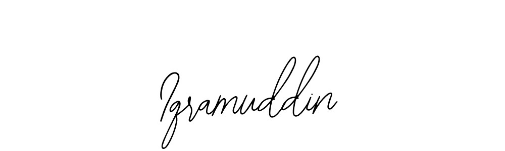 Make a beautiful signature design for name Iqramuddin. Use this online signature maker to create a handwritten signature for free. Iqramuddin signature style 12 images and pictures png