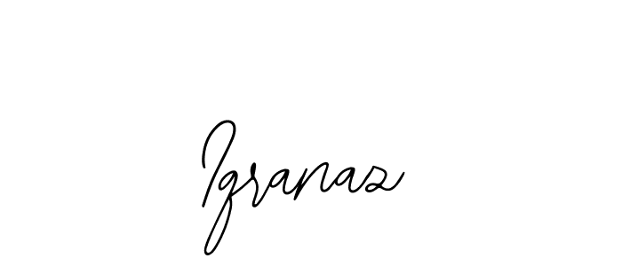 Design your own signature with our free online signature maker. With this signature software, you can create a handwritten (Bearetta-2O07w) signature for name Iqranaz. Iqranaz signature style 12 images and pictures png