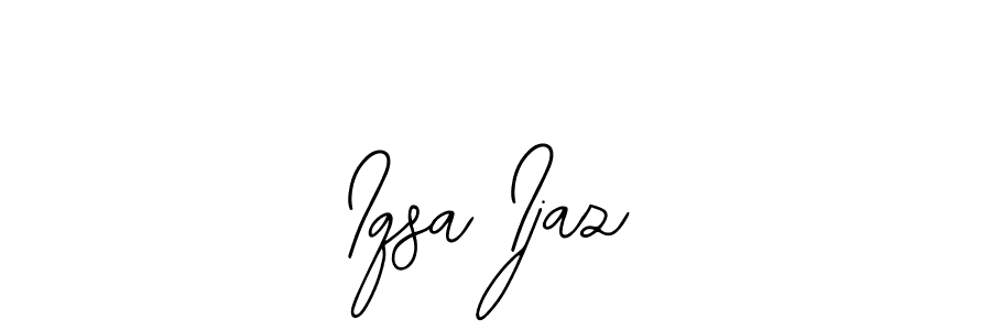 You can use this online signature creator to create a handwritten signature for the name Iqsa Ijaz. This is the best online autograph maker. Iqsa Ijaz signature style 12 images and pictures png