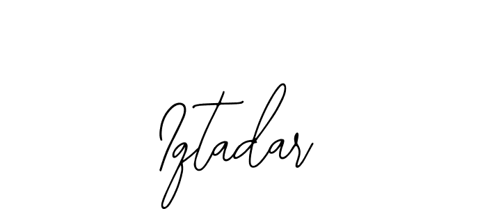 Use a signature maker to create a handwritten signature online. With this signature software, you can design (Bearetta-2O07w) your own signature for name Iqtadar. Iqtadar signature style 12 images and pictures png