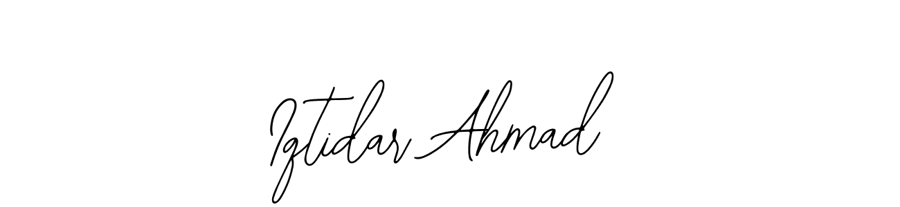 Make a beautiful signature design for name Iqtidar Ahmad. Use this online signature maker to create a handwritten signature for free. Iqtidar Ahmad signature style 12 images and pictures png