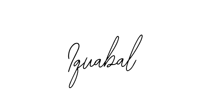 Also we have Iquabal name is the best signature style. Create professional handwritten signature collection using Bearetta-2O07w autograph style. Iquabal signature style 12 images and pictures png