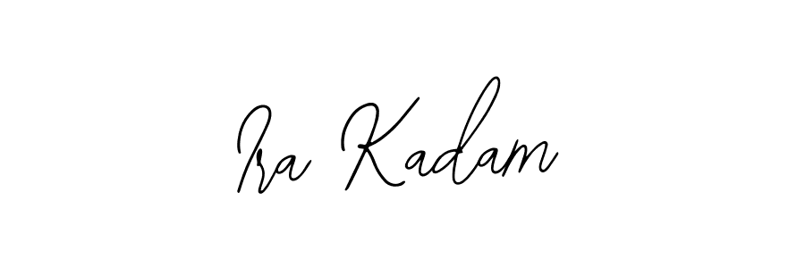 Also You can easily find your signature by using the search form. We will create Ira Kadam name handwritten signature images for you free of cost using Bearetta-2O07w sign style. Ira Kadam signature style 12 images and pictures png