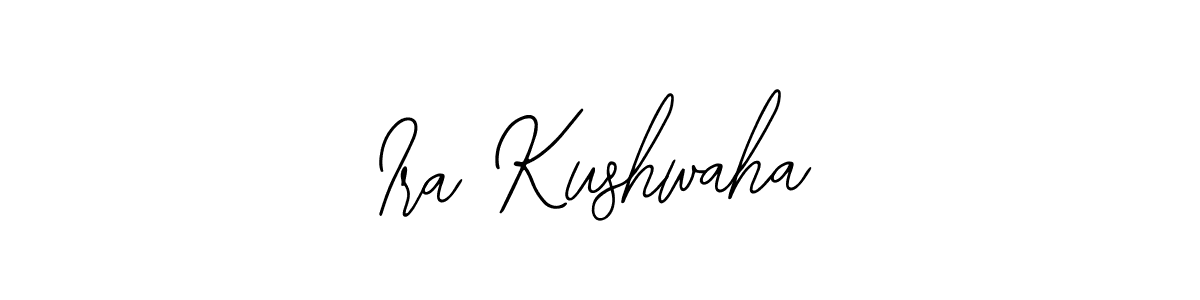 The best way (Bearetta-2O07w) to make a short signature is to pick only two or three words in your name. The name Ira Kushwaha include a total of six letters. For converting this name. Ira Kushwaha signature style 12 images and pictures png