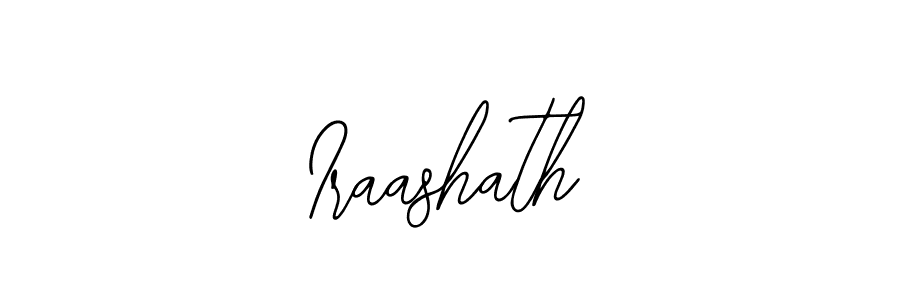 You should practise on your own different ways (Bearetta-2O07w) to write your name (Iraashath) in signature. don't let someone else do it for you. Iraashath signature style 12 images and pictures png
