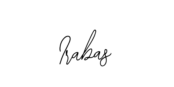 Make a beautiful signature design for name Irabas. With this signature (Bearetta-2O07w) style, you can create a handwritten signature for free. Irabas signature style 12 images and pictures png