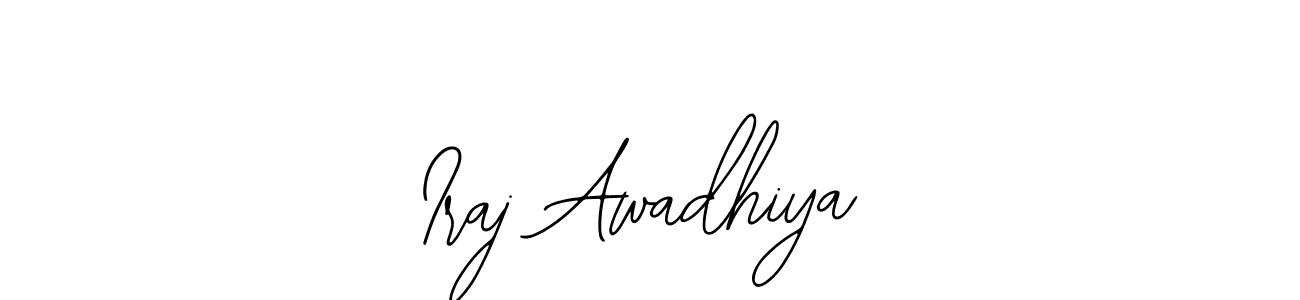 The best way (Bearetta-2O07w) to make a short signature is to pick only two or three words in your name. The name Iraj Awadhiya include a total of six letters. For converting this name. Iraj Awadhiya signature style 12 images and pictures png