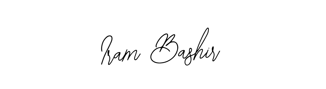 Design your own signature with our free online signature maker. With this signature software, you can create a handwritten (Bearetta-2O07w) signature for name Iram Bashir. Iram Bashir signature style 12 images and pictures png