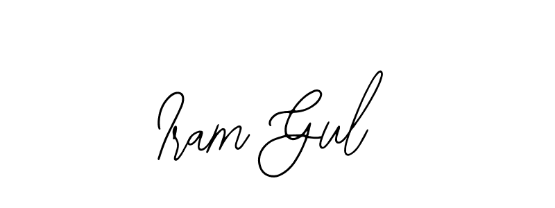 Similarly Bearetta-2O07w is the best handwritten signature design. Signature creator online .You can use it as an online autograph creator for name Iram Gul. Iram Gul signature style 12 images and pictures png