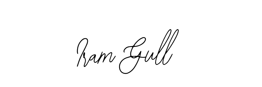 The best way (Bearetta-2O07w) to make a short signature is to pick only two or three words in your name. The name Iram Gull include a total of six letters. For converting this name. Iram Gull signature style 12 images and pictures png