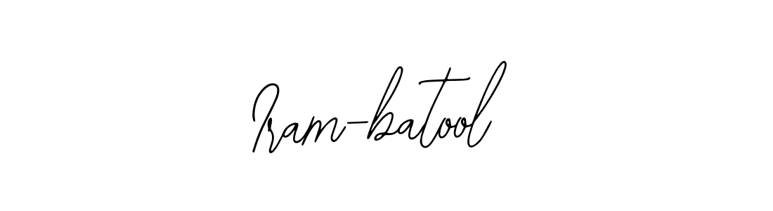 How to Draw Iram-batool signature style? Bearetta-2O07w is a latest design signature styles for name Iram-batool. Iram-batool signature style 12 images and pictures png