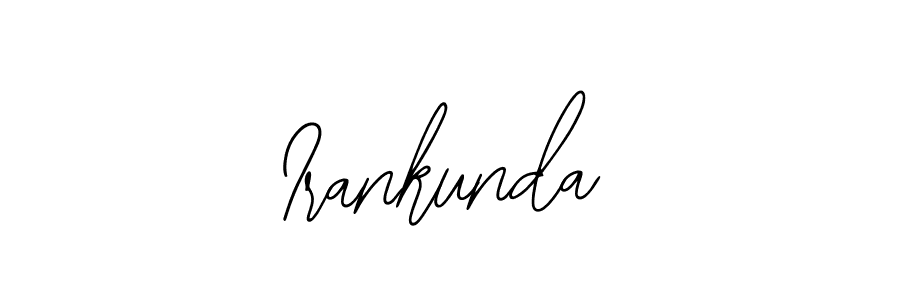 Make a beautiful signature design for name Irankunda. With this signature (Bearetta-2O07w) style, you can create a handwritten signature for free. Irankunda signature style 12 images and pictures png