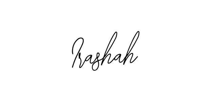 Irashah stylish signature style. Best Handwritten Sign (Bearetta-2O07w) for my name. Handwritten Signature Collection Ideas for my name Irashah. Irashah signature style 12 images and pictures png