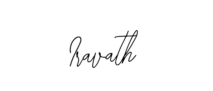 How to make Iravath signature? Bearetta-2O07w is a professional autograph style. Create handwritten signature for Iravath name. Iravath signature style 12 images and pictures png