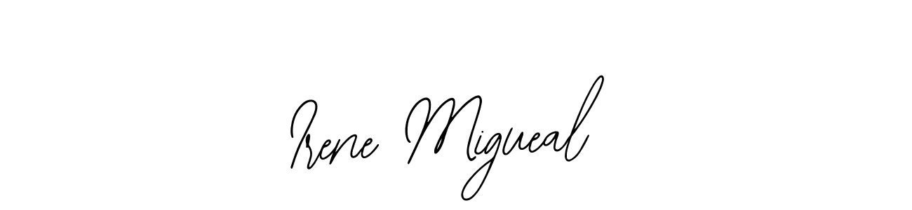 Also we have Irene Migueal name is the best signature style. Create professional handwritten signature collection using Bearetta-2O07w autograph style. Irene Migueal signature style 12 images and pictures png