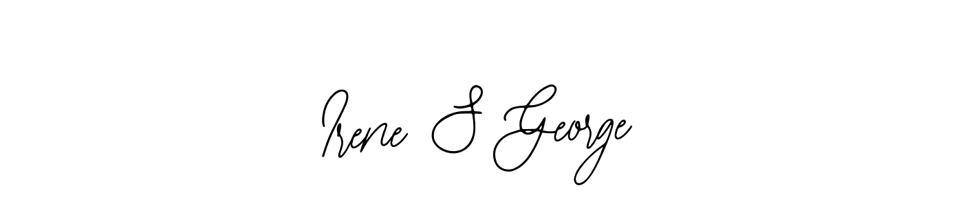 Also You can easily find your signature by using the search form. We will create Irene S George name handwritten signature images for you free of cost using Bearetta-2O07w sign style. Irene S George signature style 12 images and pictures png