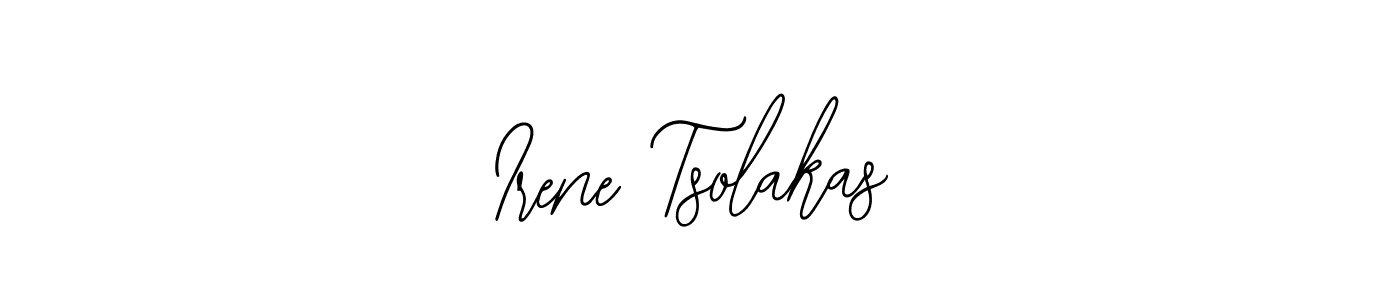 How to make Irene Tsolakas signature? Bearetta-2O07w is a professional autograph style. Create handwritten signature for Irene Tsolakas name. Irene Tsolakas signature style 12 images and pictures png