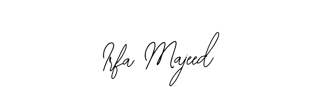 Irfa Majeed stylish signature style. Best Handwritten Sign (Bearetta-2O07w) for my name. Handwritten Signature Collection Ideas for my name Irfa Majeed. Irfa Majeed signature style 12 images and pictures png