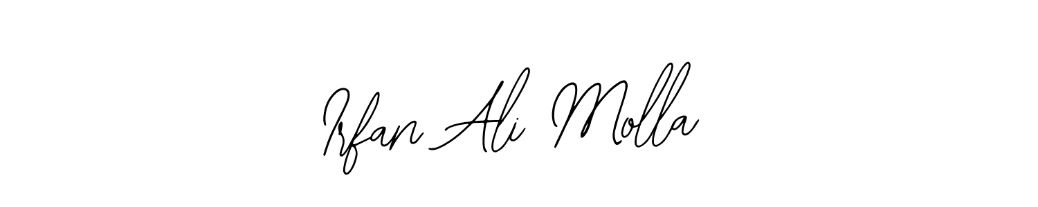 Design your own signature with our free online signature maker. With this signature software, you can create a handwritten (Bearetta-2O07w) signature for name Irfan Ali Molla. Irfan Ali Molla signature style 12 images and pictures png