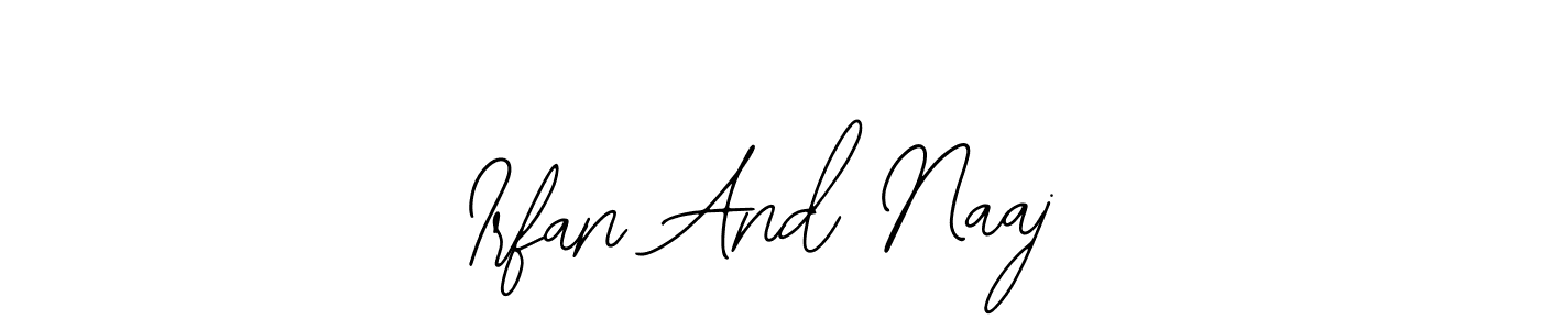 It looks lik you need a new signature style for name Irfan And Naaj. Design unique handwritten (Bearetta-2O07w) signature with our free signature maker in just a few clicks. Irfan And Naaj signature style 12 images and pictures png