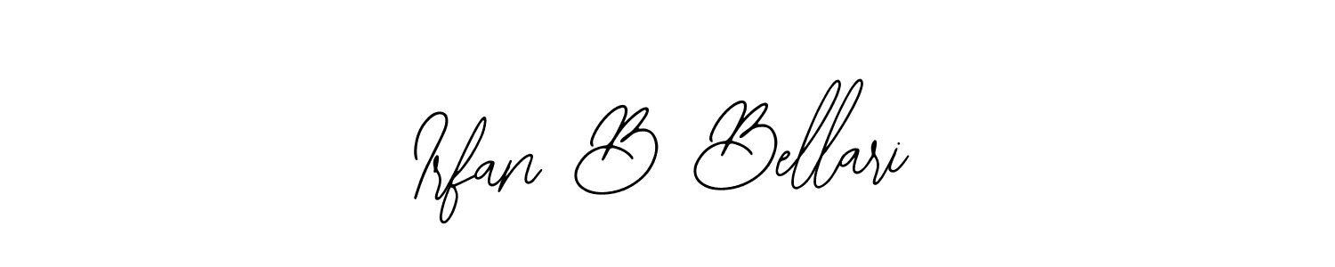 Make a beautiful signature design for name Irfan B Bellari. Use this online signature maker to create a handwritten signature for free. Irfan B Bellari signature style 12 images and pictures png