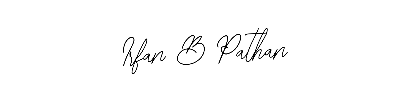 Make a beautiful signature design for name Irfan B Pathan. With this signature (Bearetta-2O07w) style, you can create a handwritten signature for free. Irfan B Pathan signature style 12 images and pictures png