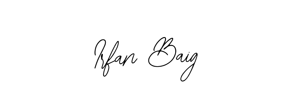 Design your own signature with our free online signature maker. With this signature software, you can create a handwritten (Bearetta-2O07w) signature for name Irfan Baig. Irfan Baig signature style 12 images and pictures png