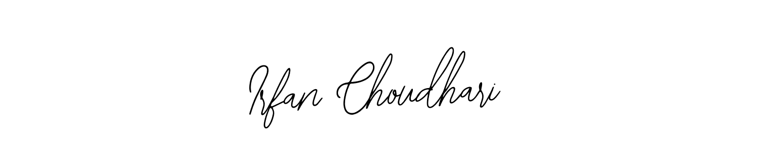 How to Draw Irfan Choudhari signature style? Bearetta-2O07w is a latest design signature styles for name Irfan Choudhari. Irfan Choudhari signature style 12 images and pictures png