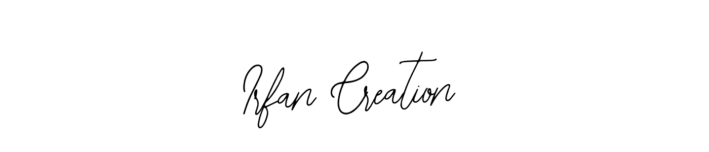 Also we have Irfan Creation name is the best signature style. Create professional handwritten signature collection using Bearetta-2O07w autograph style. Irfan Creation signature style 12 images and pictures png