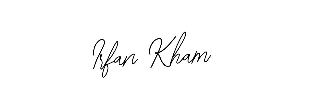 Irfan Kham stylish signature style. Best Handwritten Sign (Bearetta-2O07w) for my name. Handwritten Signature Collection Ideas for my name Irfan Kham. Irfan Kham signature style 12 images and pictures png