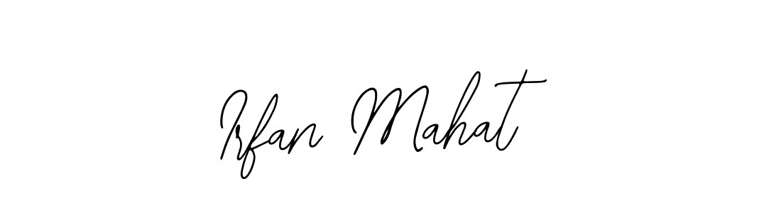 Also You can easily find your signature by using the search form. We will create Irfan Mahat name handwritten signature images for you free of cost using Bearetta-2O07w sign style. Irfan Mahat signature style 12 images and pictures png