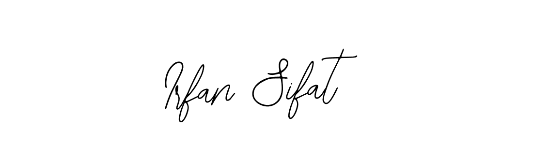 Create a beautiful signature design for name Irfan Sifat. With this signature (Bearetta-2O07w) fonts, you can make a handwritten signature for free. Irfan Sifat signature style 12 images and pictures png