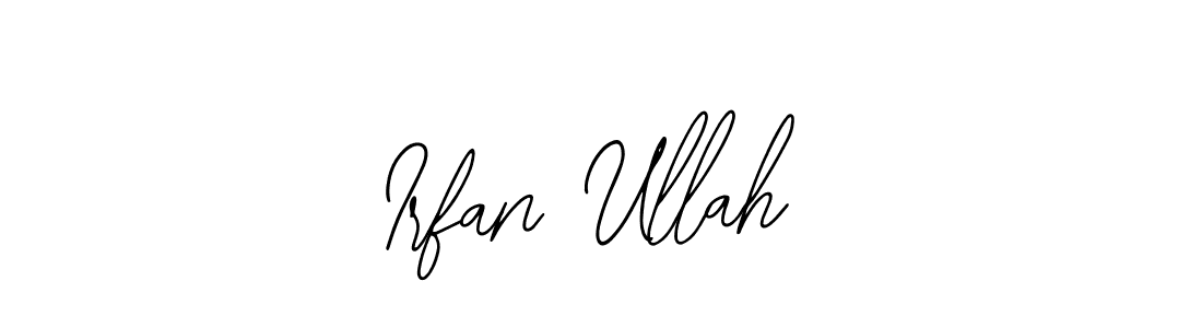 Use a signature maker to create a handwritten signature online. With this signature software, you can design (Bearetta-2O07w) your own signature for name Irfan Ullah. Irfan Ullah signature style 12 images and pictures png