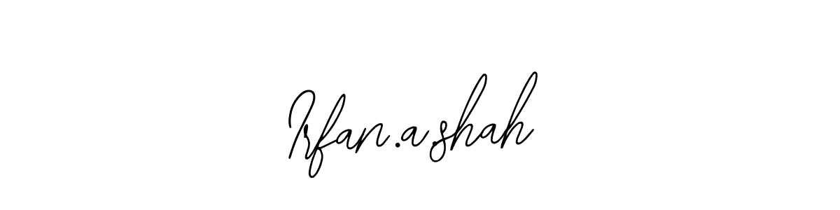 Similarly Bearetta-2O07w is the best handwritten signature design. Signature creator online .You can use it as an online autograph creator for name Irfan.a.shah. Irfan.a.shah signature style 12 images and pictures png