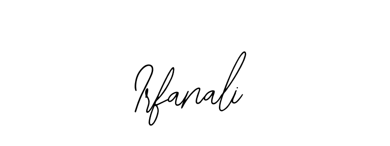 Create a beautiful signature design for name Irfanali. With this signature (Bearetta-2O07w) fonts, you can make a handwritten signature for free. Irfanali signature style 12 images and pictures png